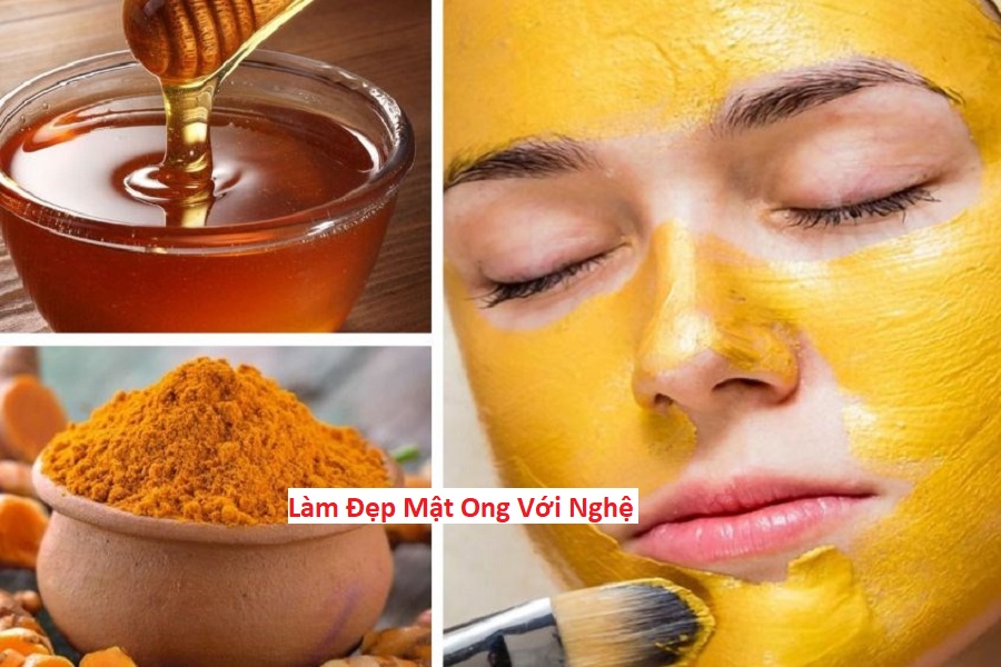 Làm Đẹp Mật Ong Với Nghệ