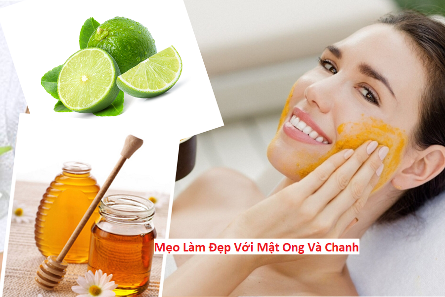 Mẹo Làm Đẹp Với Mật Ong Và Chanh